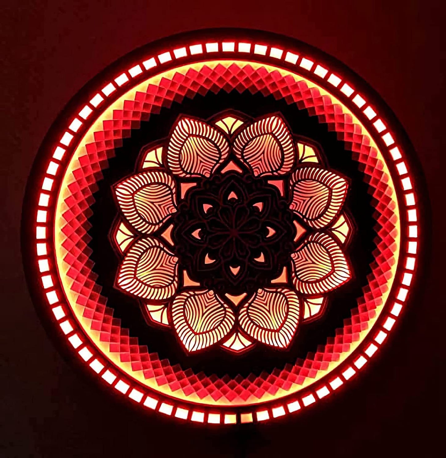 Bohemian Round Ornament Nordic Bedroom Wall Pendant