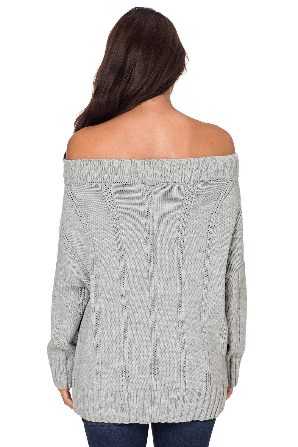 Off The Shoulder Winter Sweater
