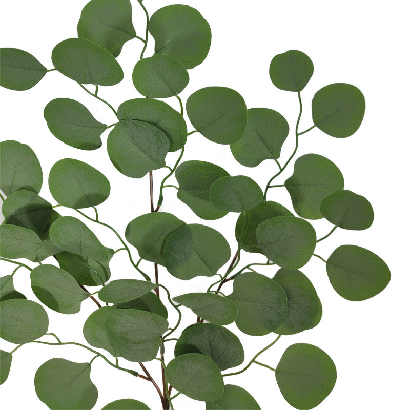 Nordic Green Plant Decoration Artificial Fake Leaves Eucalyptus