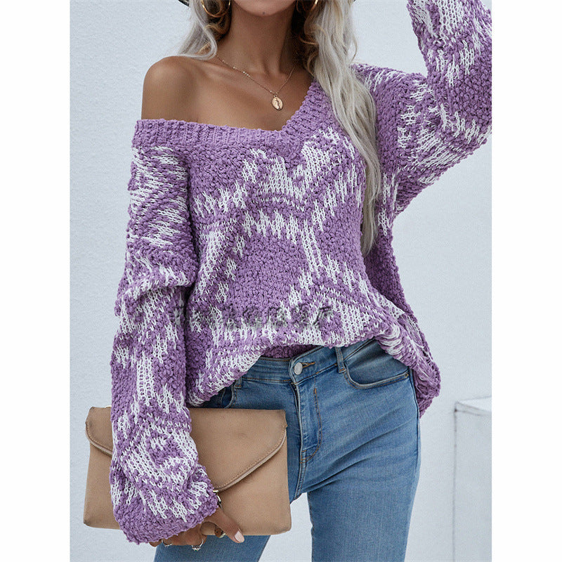 Women's Knitted Commuter Pullover Sweater